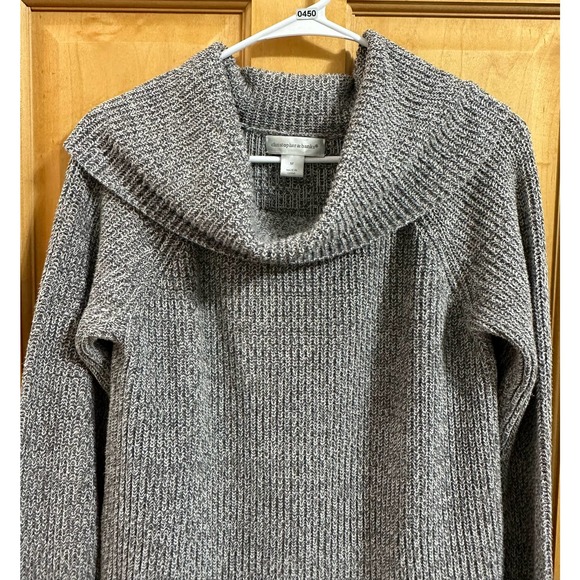 EUC, Women’s Christopher & Banks Cowl Neck Long Sleeve Size Medium Sweater - Picture 3 of 11